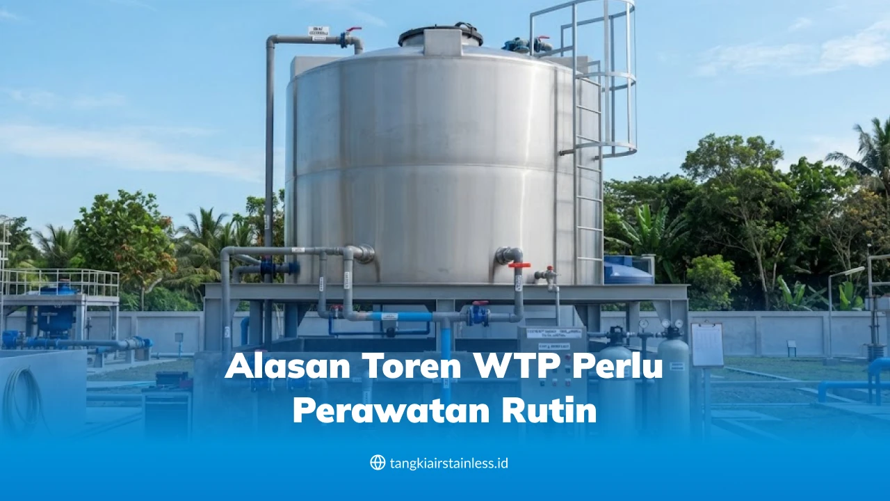 Alasan Toren WTP Perlu Perawatan Rutin