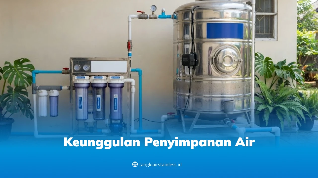 Keunggulan Penyimpanan Air