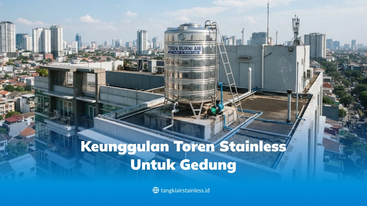 Keunggulan Toren Stainless untuk Gedung
