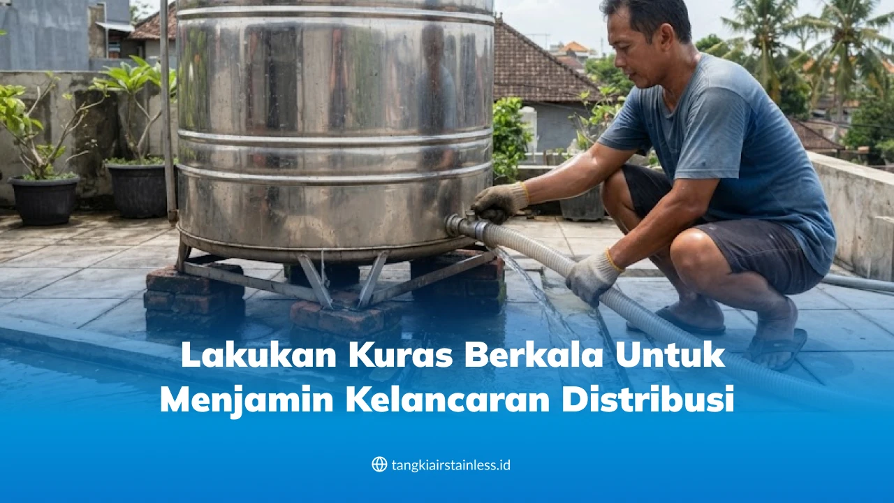Lakukan Kuras Berkala untuk Menjamin Kelancaran Distribusi