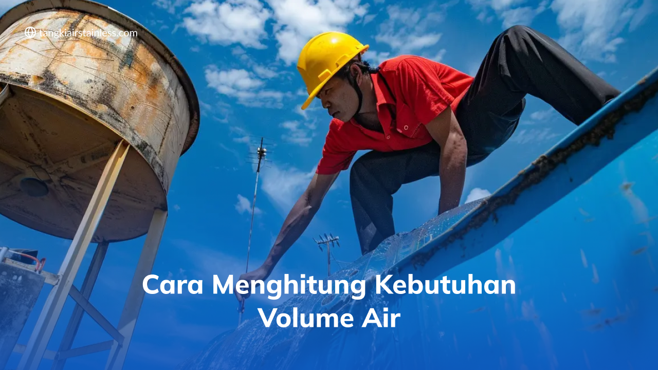 Cara Menghitung Kebutuhan Volume Air