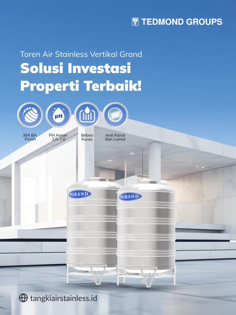 toren_air_stainless_vertikal_grand_solusi_investasi_properti_terbaik_