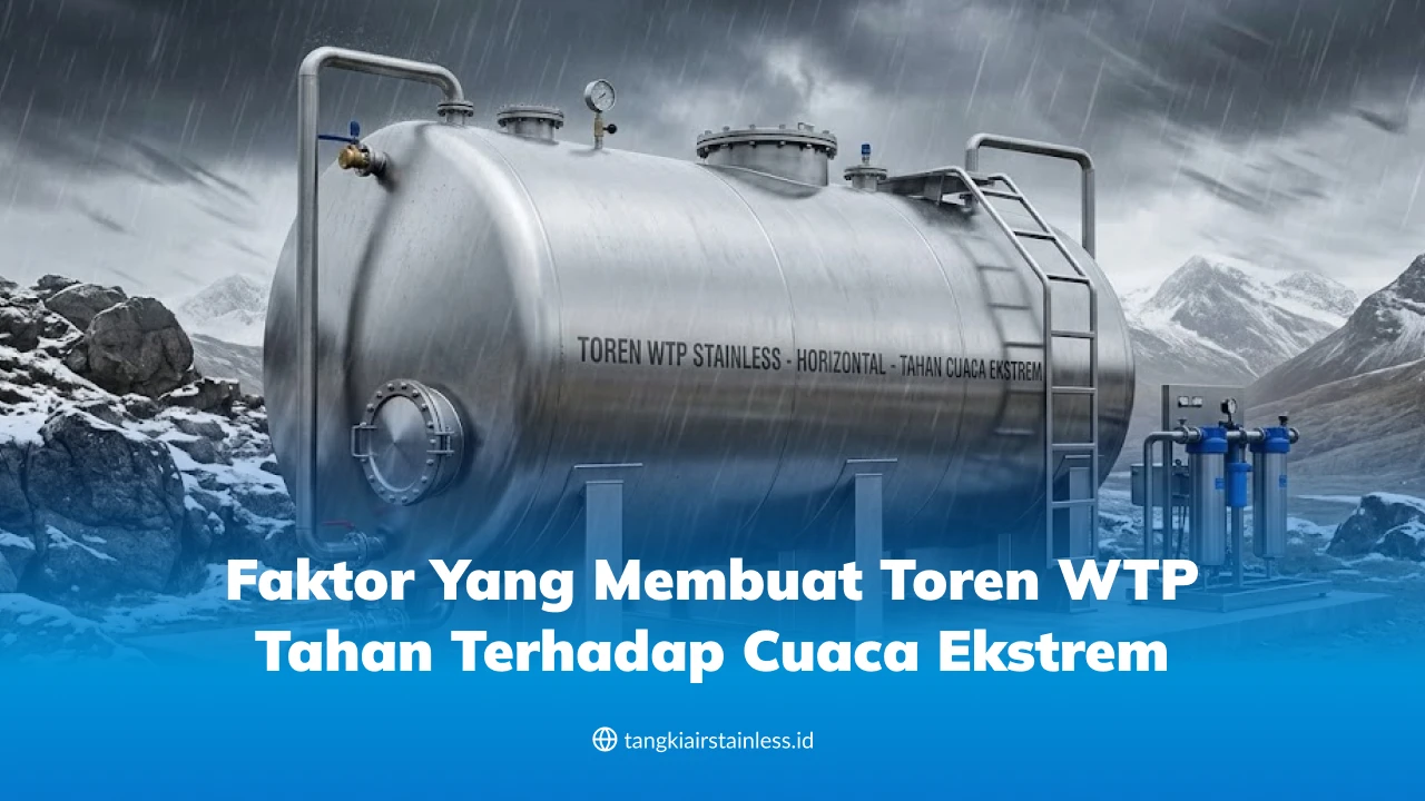 Faktor yang Membuat Toren WTP Tahan terhadap Cuaca Ekstrem