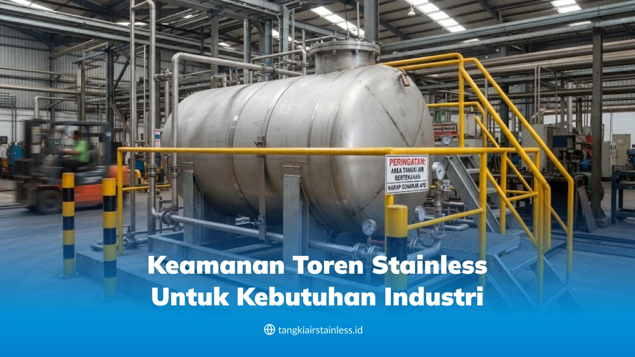 Keamanan Toren Stainless untuk Kebutuhan Industri