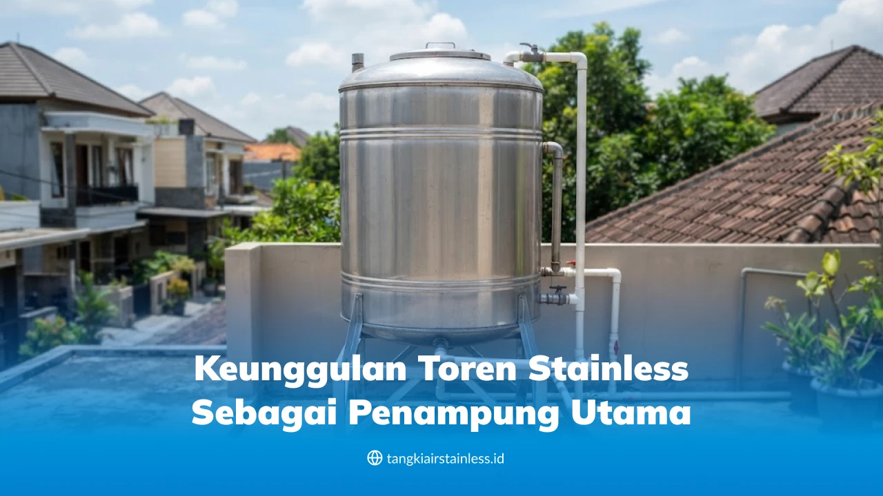 Keunggulan Toren Stainless sebagai Penampung Utama