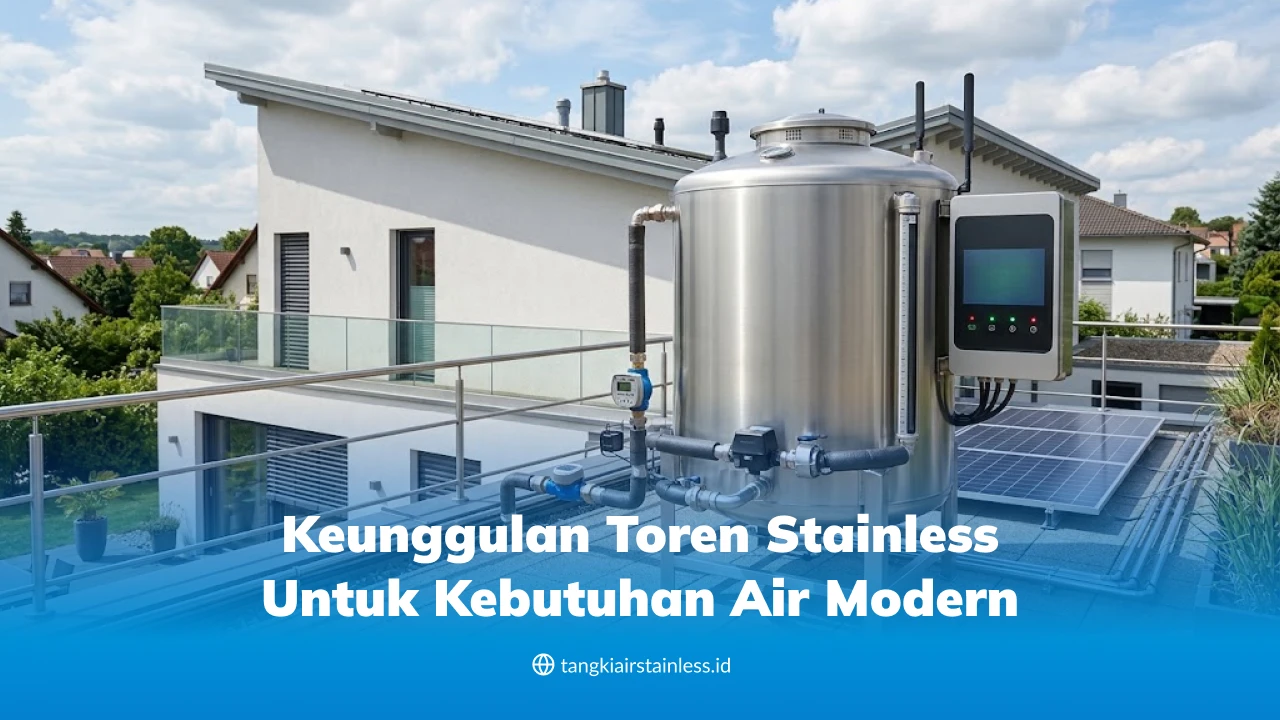 Keunggulan Toren Stainless untuk Kebutuhan Air Modern