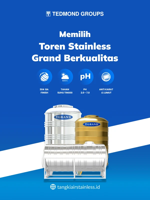 Memilih Toren Stainless Grand Berkualitas