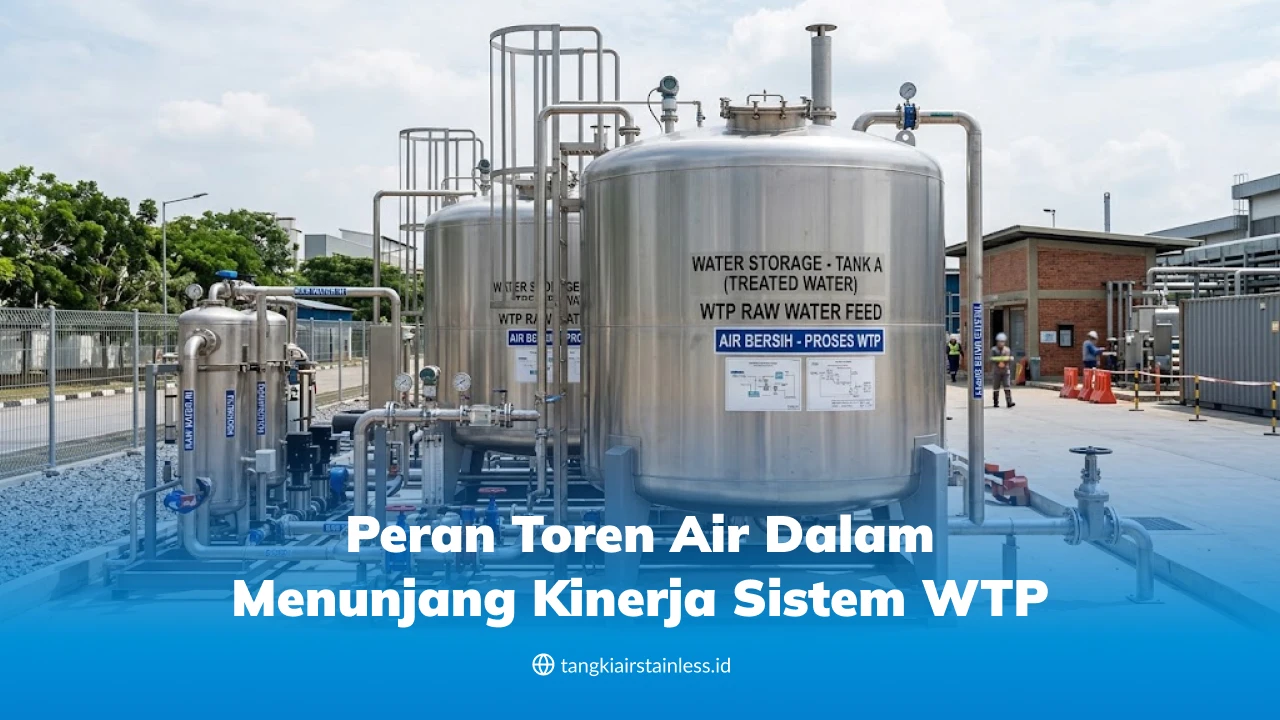 Peran Toren Air dalam Menunjang Kinerja Sistem WTP