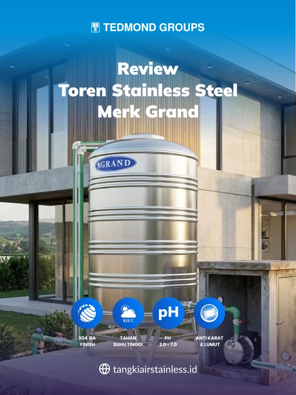 Review Toren Stainless Steel Merk Grand 