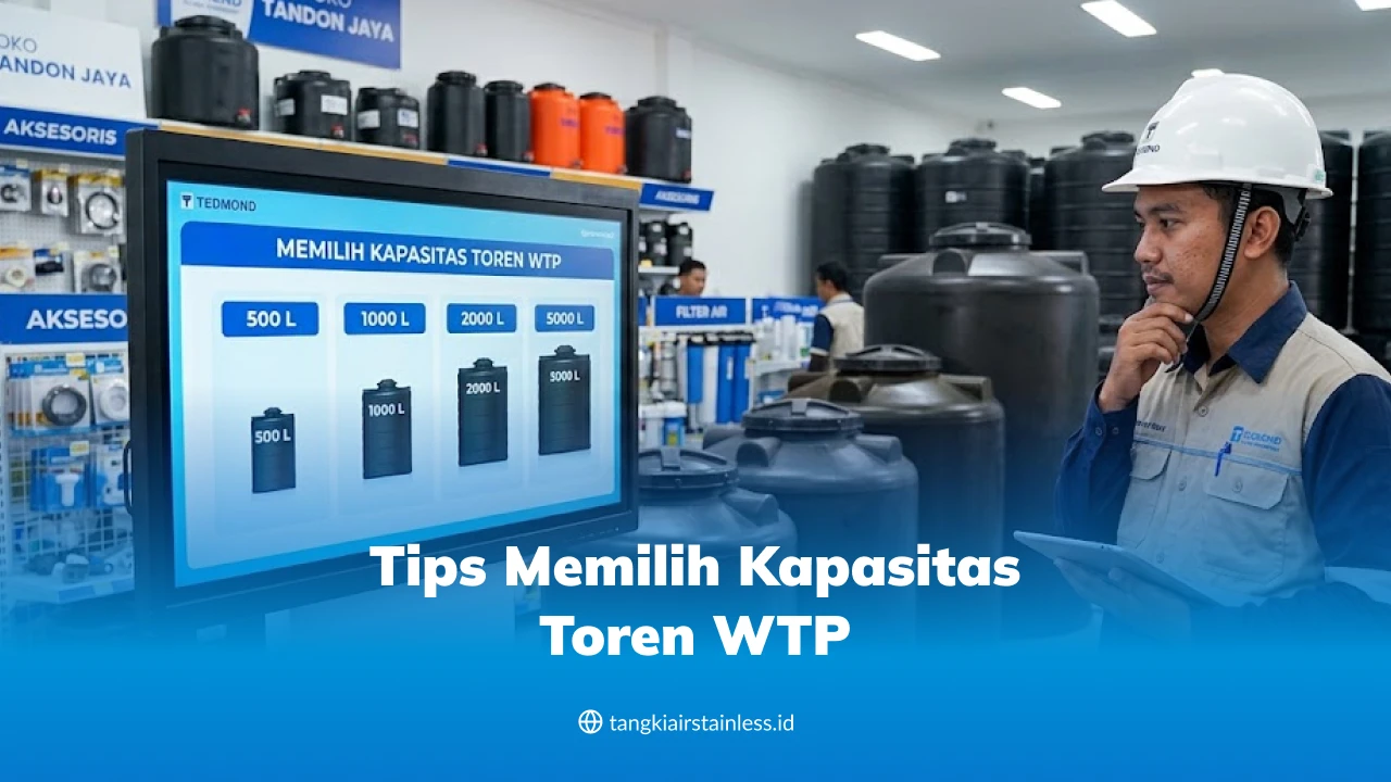 Tips Memilih Kapasitas Toren WTP