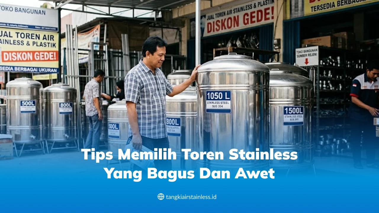 Tips Memilih Toren Stainless yang Bagus dan Awet