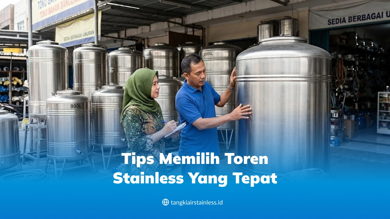 Tips Memilih Toren Stainless yang Tepat