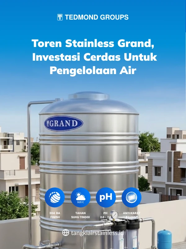 Toren Stainless Grand, Investasi Cerdas untuk Pengelolaan Air